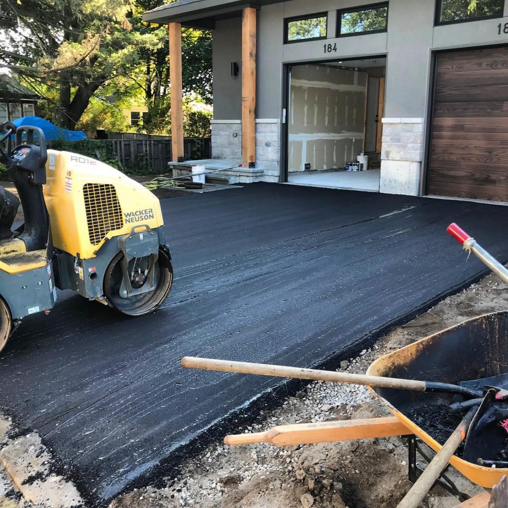 WCI Residential asphalt driveway construction