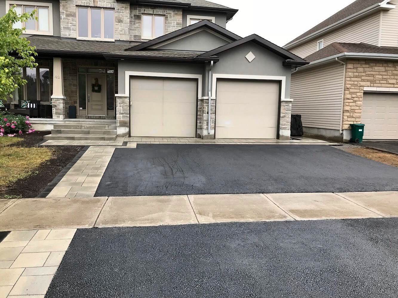 WCI Residential asphalt driveway construction