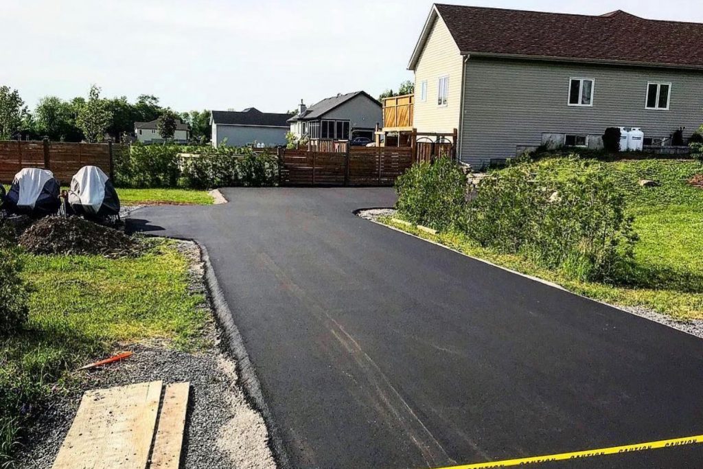 WCI Residential asphalt driveway construction