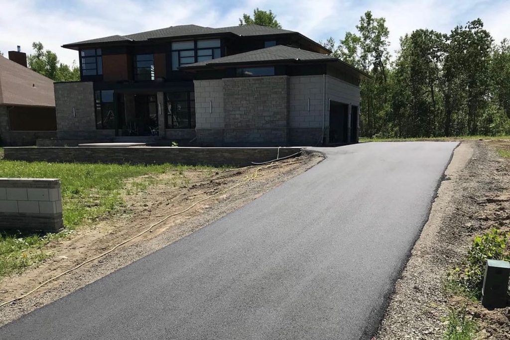 WCI Residential asphalt driveway construction