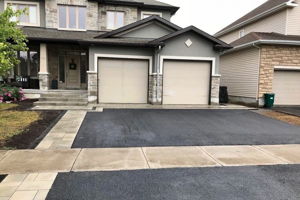 WCI Residential asphalt driveway construction