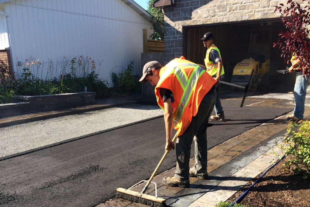 WCI Residential asphalt driveway construction