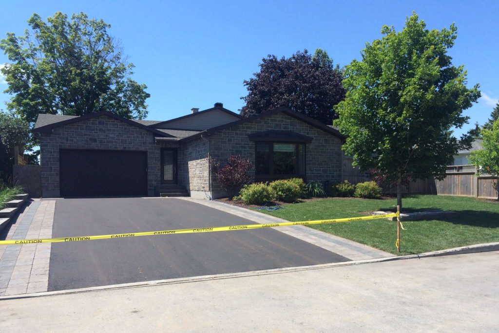 WCI Residential asphalt driveway construction