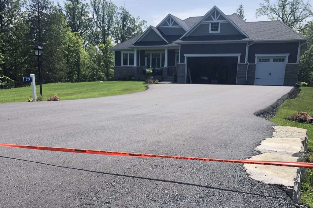 WCI Residential asphalt driveway construction