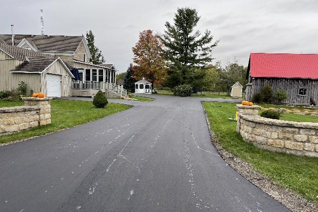 WCI Residential asphalt driveway construction