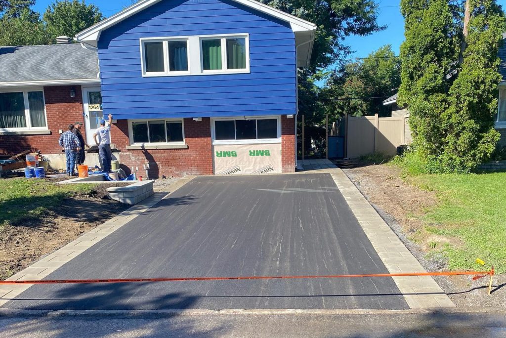 WCI Residential asphalt driveway construction