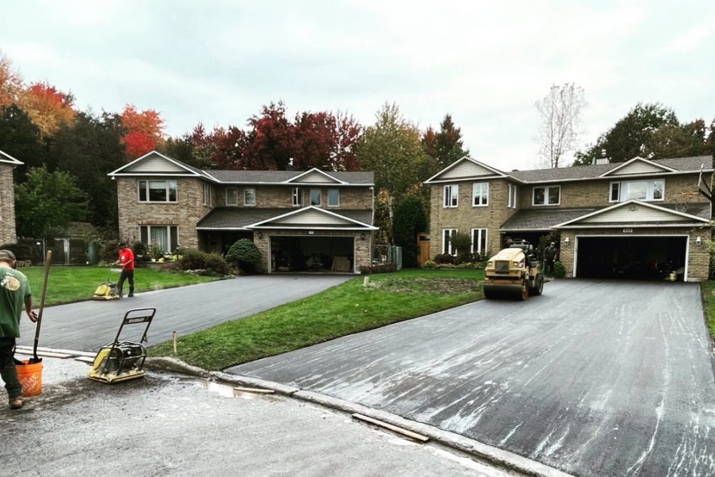 WCI Residential asphalt driveway construction