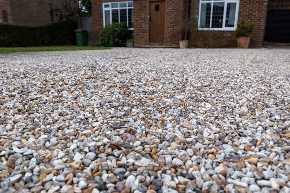 gravel driveway