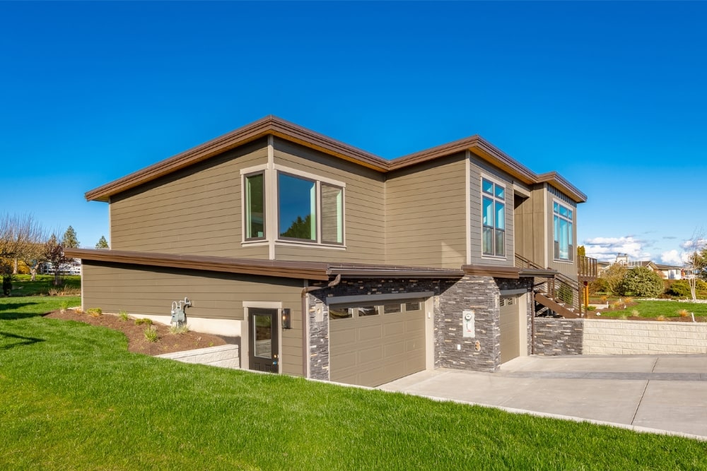 stamped concrete driveway