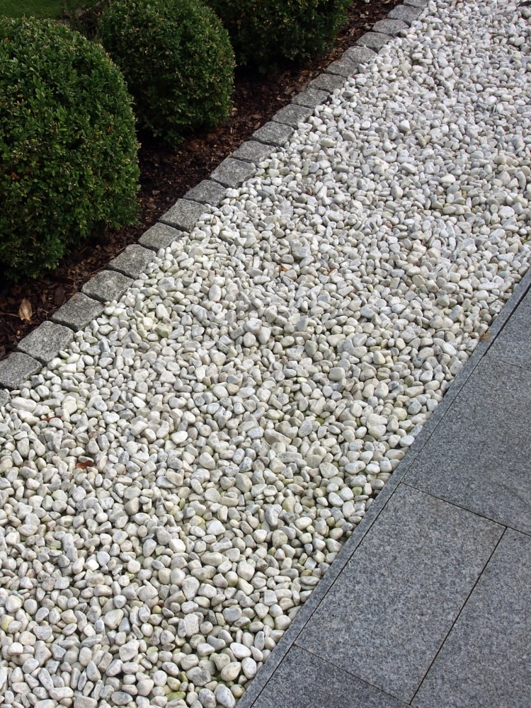 interlock gravel border
