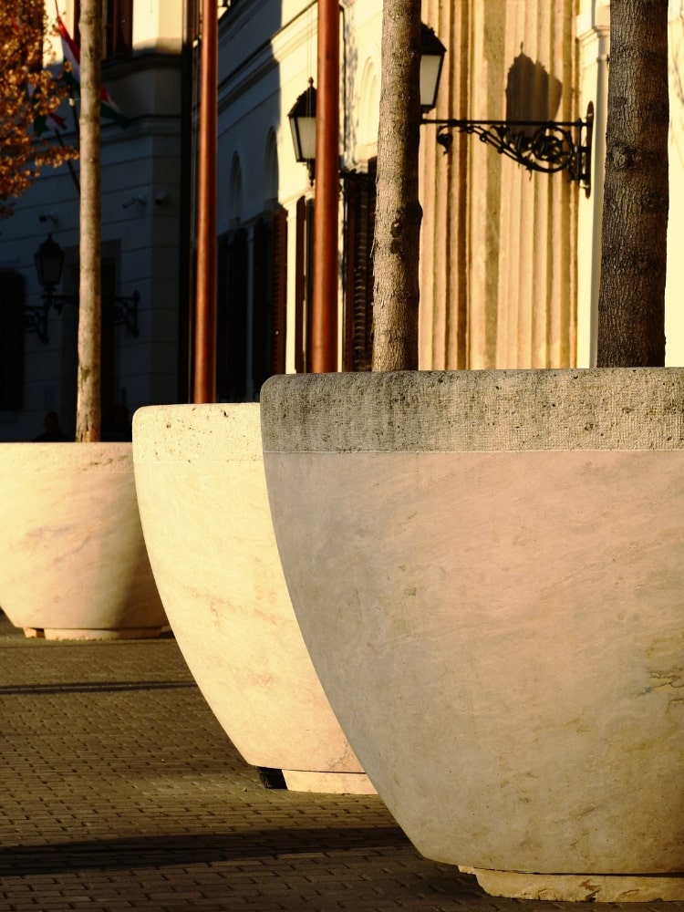 interlock stone potting