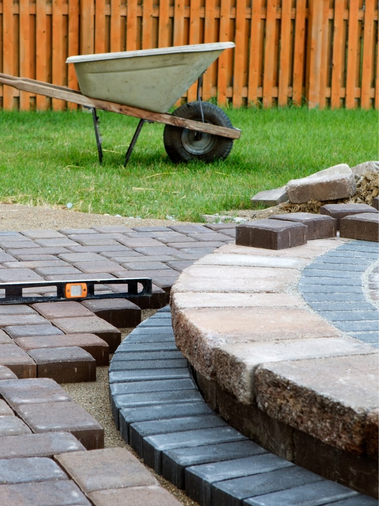 patio terraced level