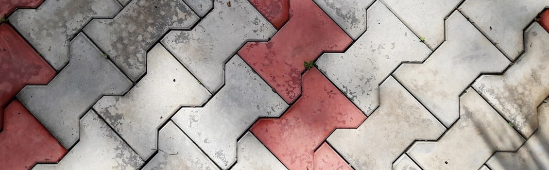 interlocking stones banner