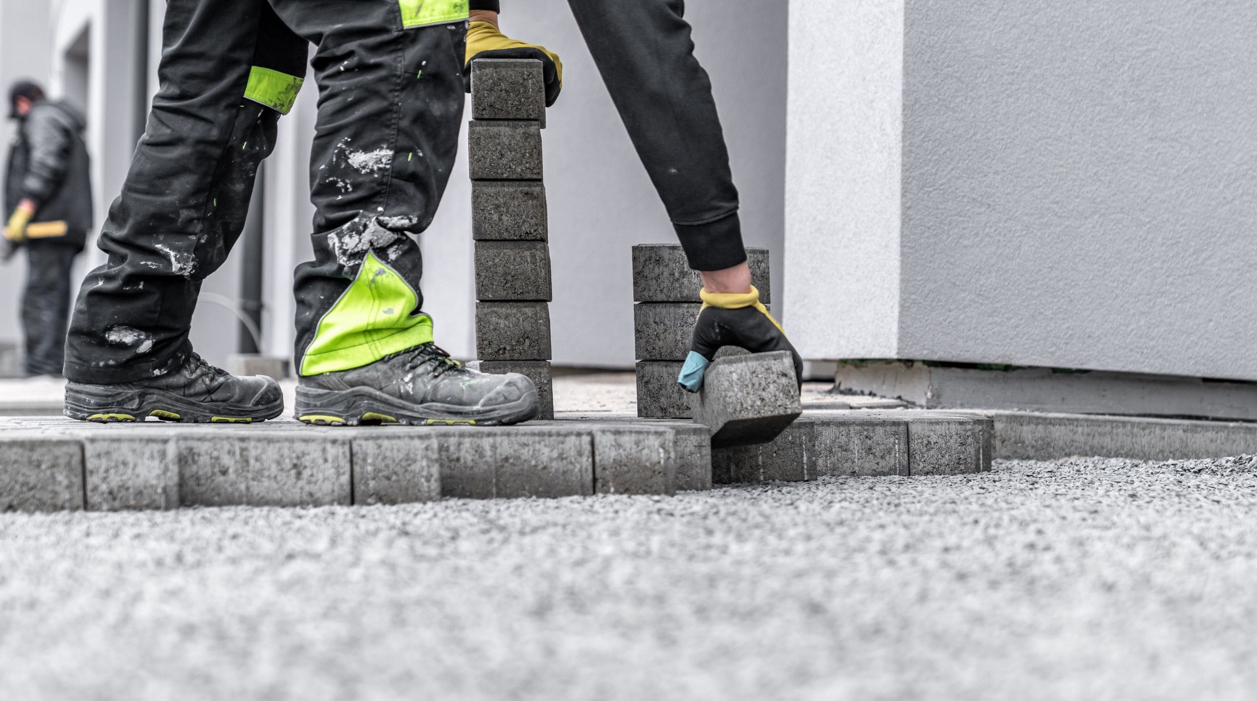 driveway interlock installation